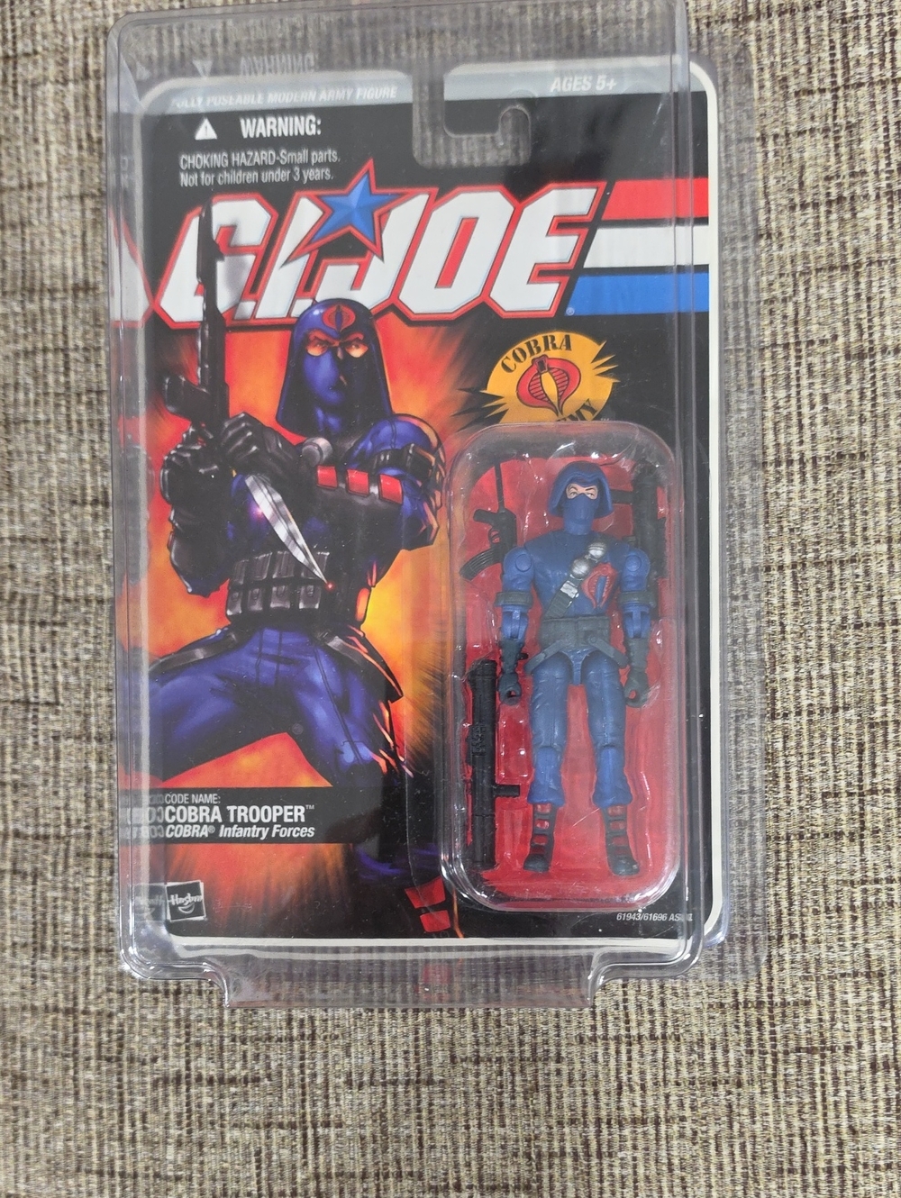 Hasbro Cobra Trooper Action Figure - Blue